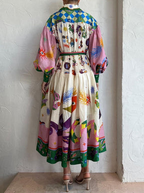 2024 Retro French Palace Style Dress