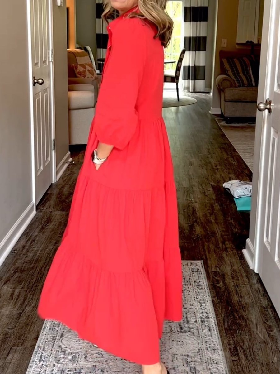 Red Long Dress