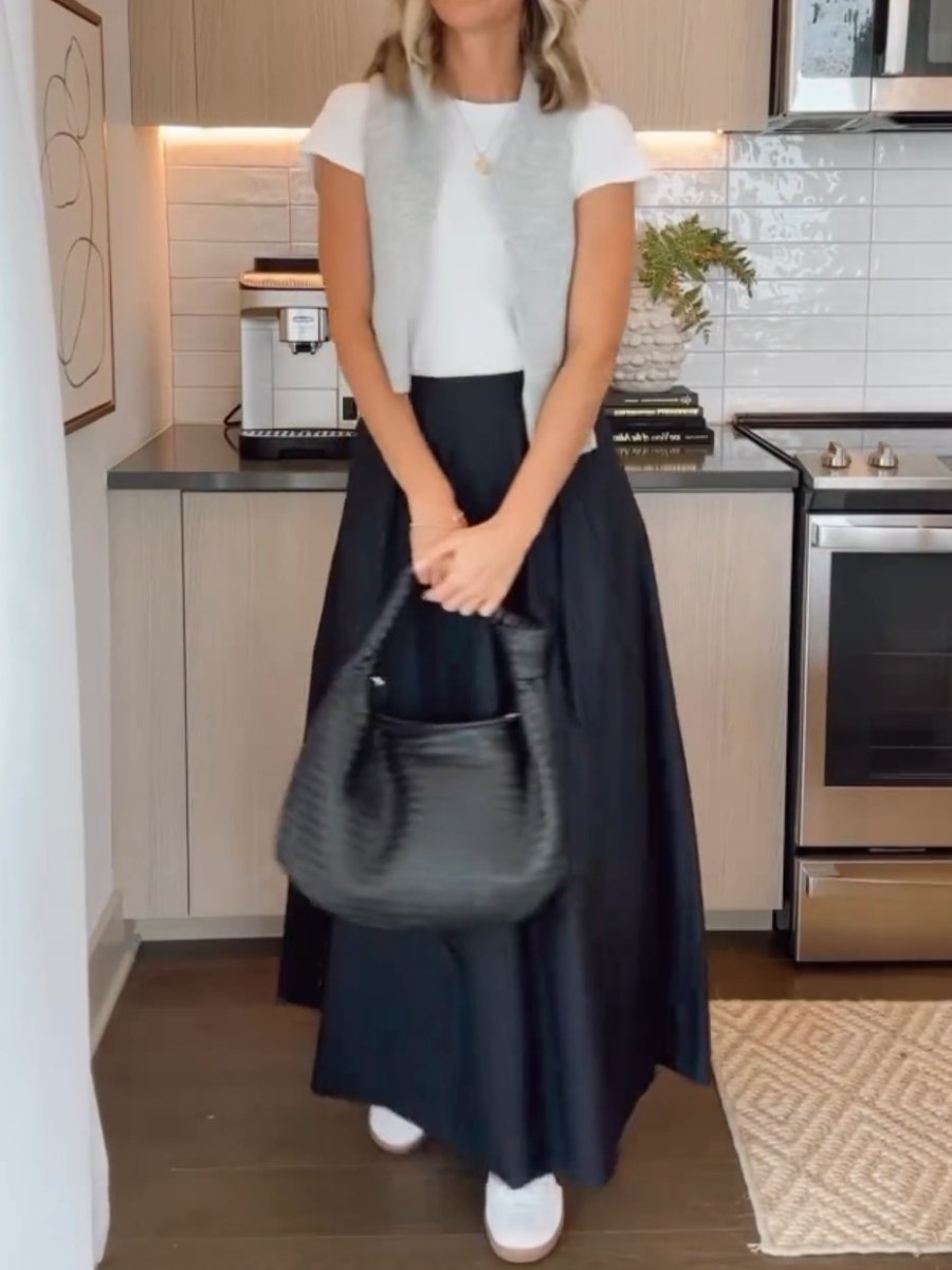 Classic Black Skirt