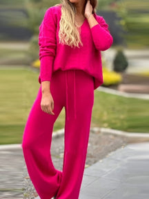 Casual Stretch Knit Suit