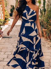 The Blue Printed Vacation Dress