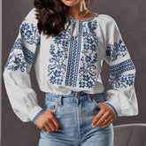 Ethnic Style Blouse