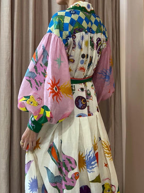 2024 Retro French Palace Style Dress