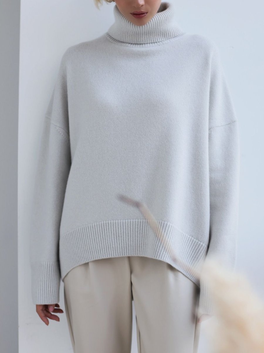 Pure Color Casual Sweater