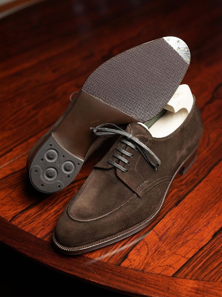 Frosted Pointed Toe Casual Retro Dress Shoes