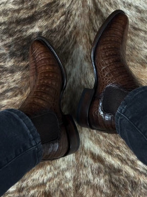 Chelsea Boots High Top Large Size Leather Boots Ankle Boots